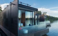 Agaligo Studio, X-Float, Project X2 River Kwai Resort, лучшие отели в мире фото, обзоры лучших отелей мира, плавучие дома фото, плавучий дом отель