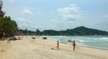 Пляж Хад Рин Нок на острове Панган